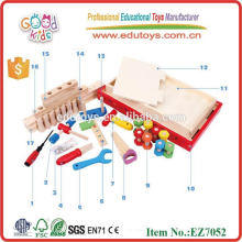 Brand New Kid Craft Deluxe Деревянные инструменты Work Bench Cute Ролевые игры